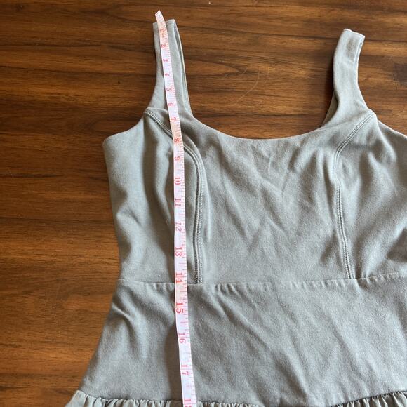 Woman’s Forever 21 Size S Army Green Romper, One Piece, Athleisure Comfy Vaca - Picture 4 of 10